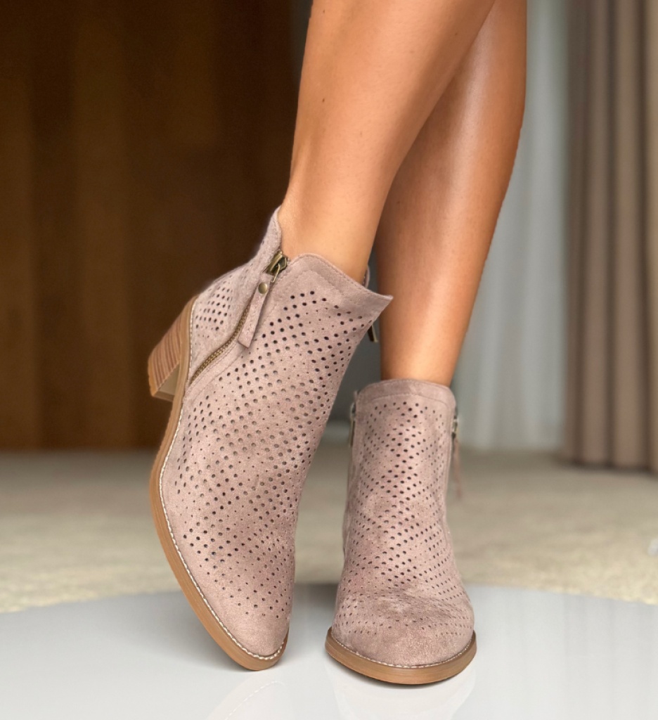Botine Dama Kaminar Gri - Eleganță și Confort - imagine 2