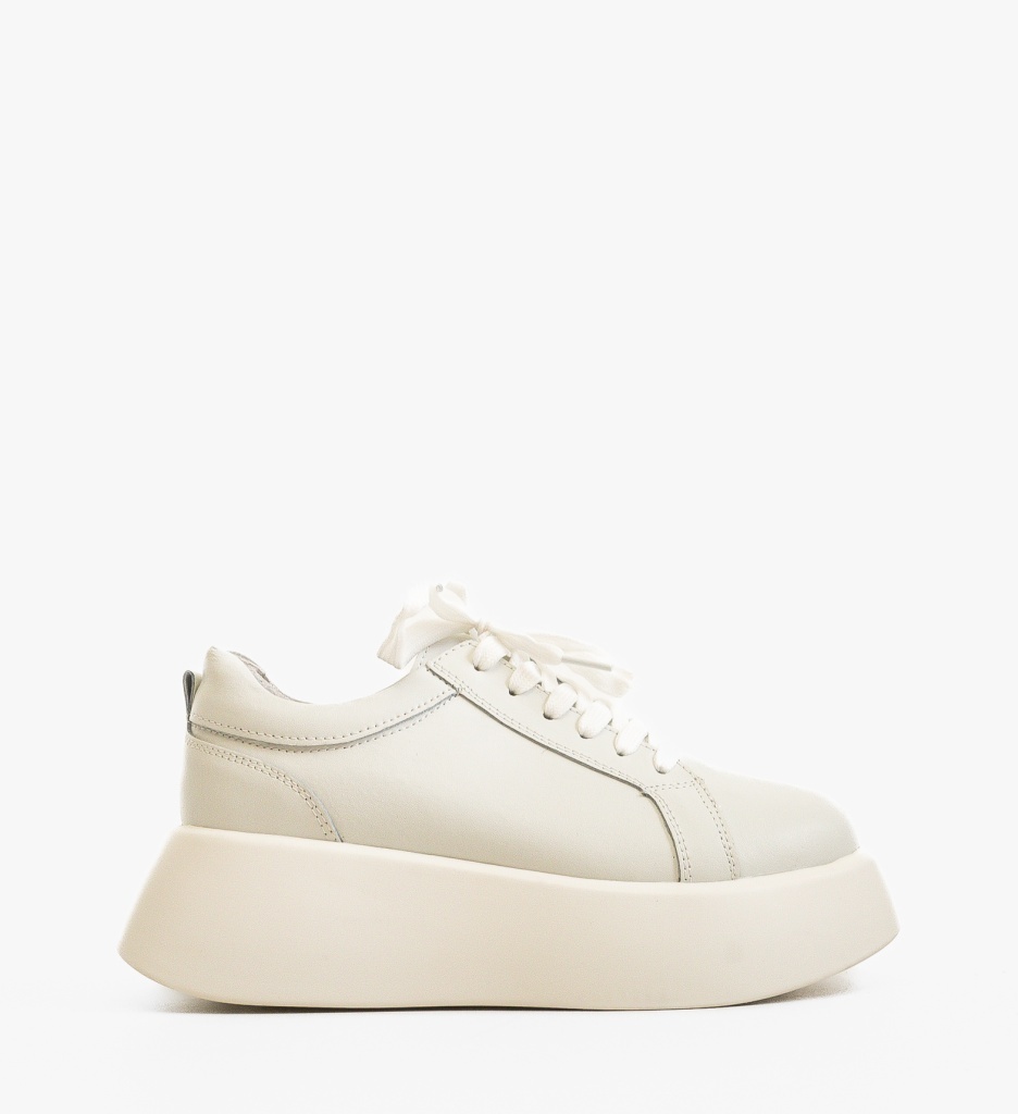 Sneakers Dama Silona Albi - Confort și Stil - imagine 6