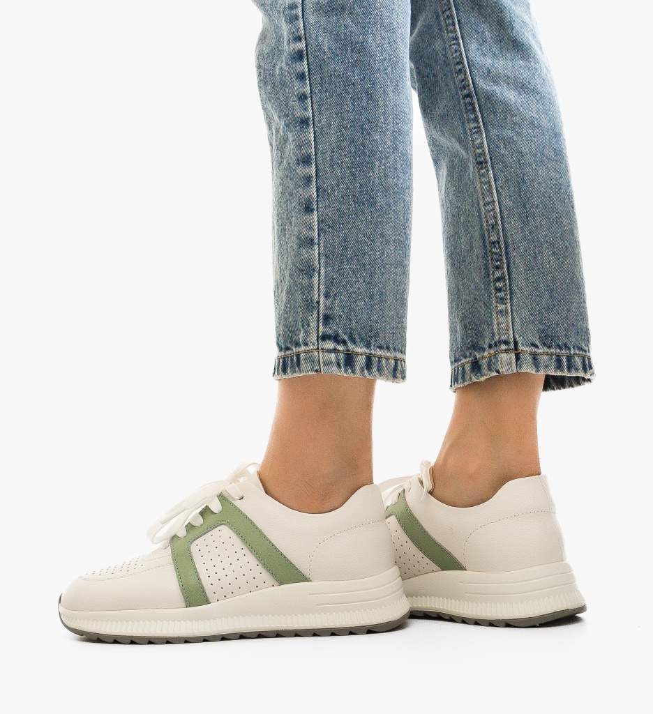 Sneakers Dama Melymi Verzi | Confort & Stil - imagine 3