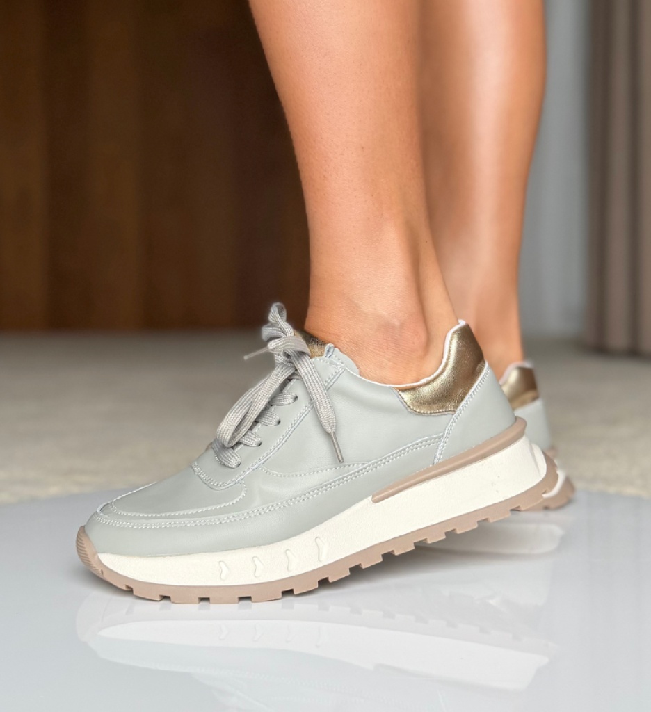 Sneakers Dama Myrya Gri - Confort și Stil - imagine 3