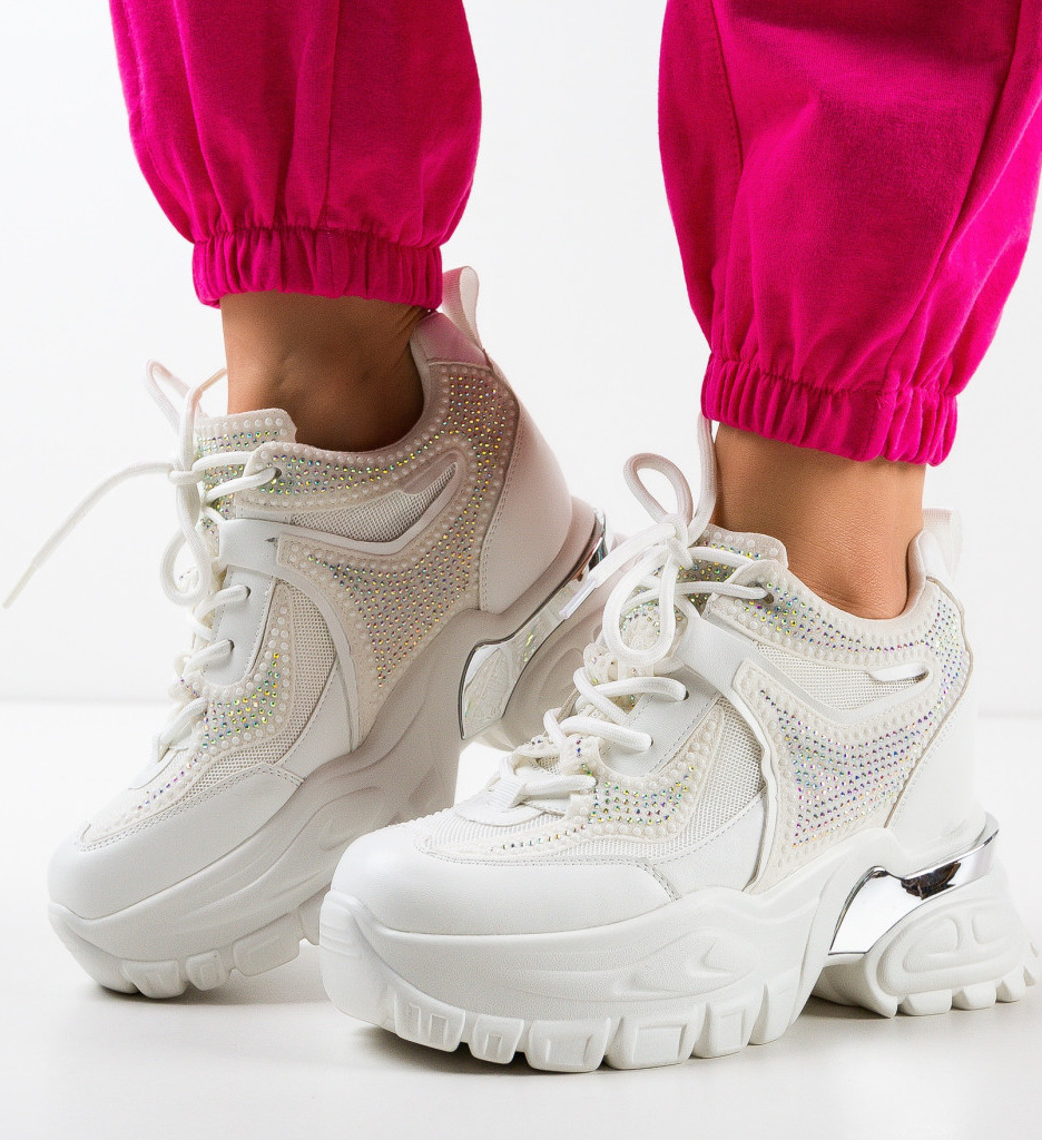 Sneakers Dama Kontez Albi - Confort si Stil - imagine 2