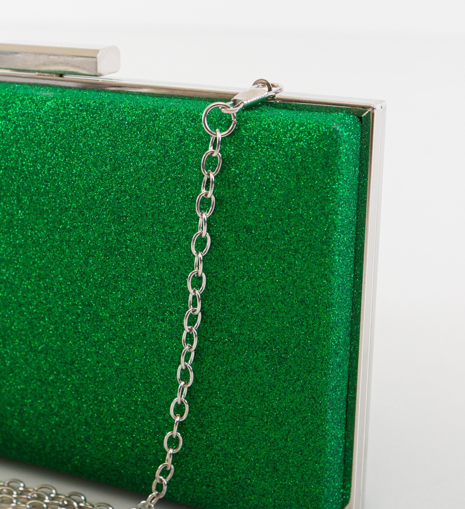 Geanta Plic Verde - Eleganță și Stil Modern - imagine 7