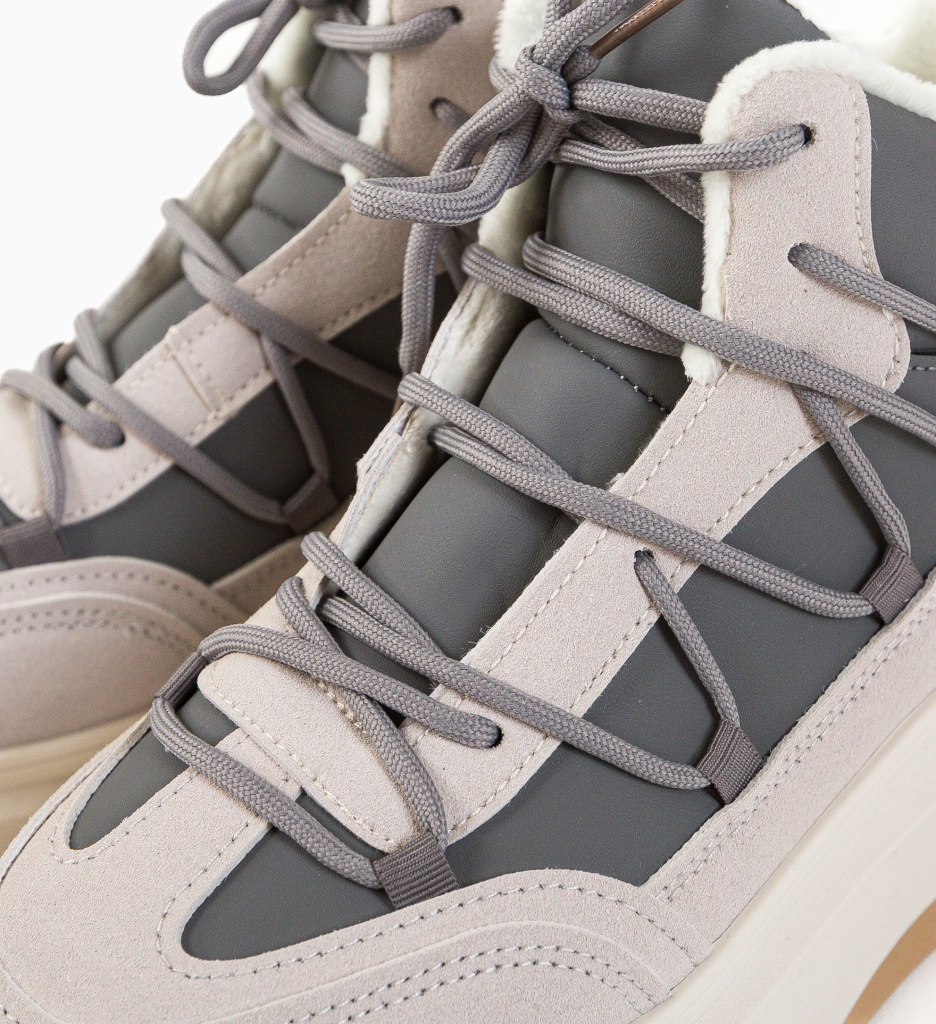 Sneakers Dama Voldus Gri | Confort și Stil Urban - imagine 8