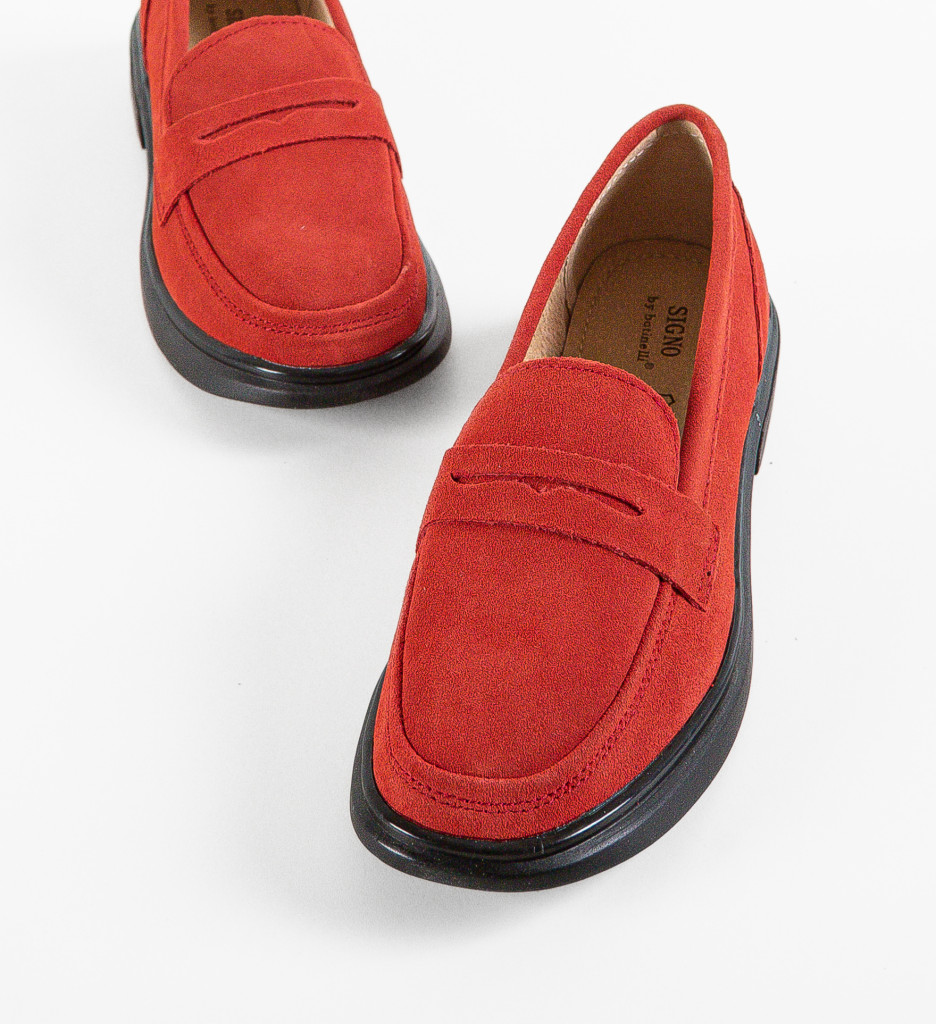 Pantofi Casual Butler Roșii | Stil și Confort - imagine 6