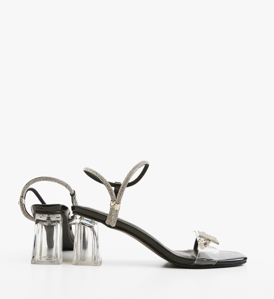 Sandale Dama Oneo Negre Elegante - imagine 6