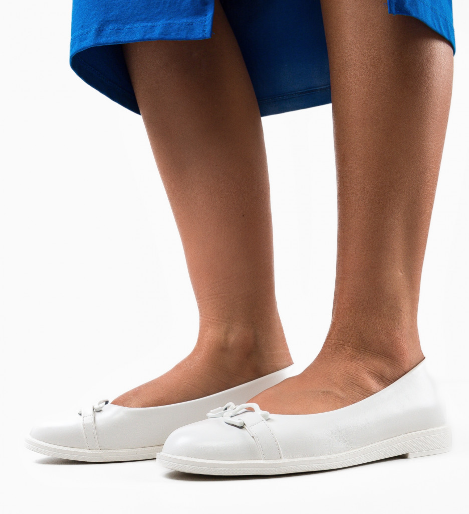 Pantofi Casual Dama Starry Albi Confort - imagine 2