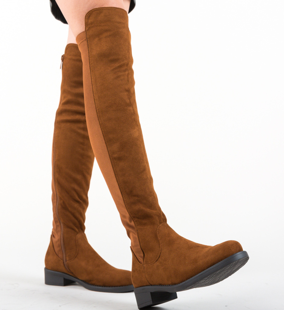 Cizme Camilia Camel - Eleganță și Stil - imagine 4