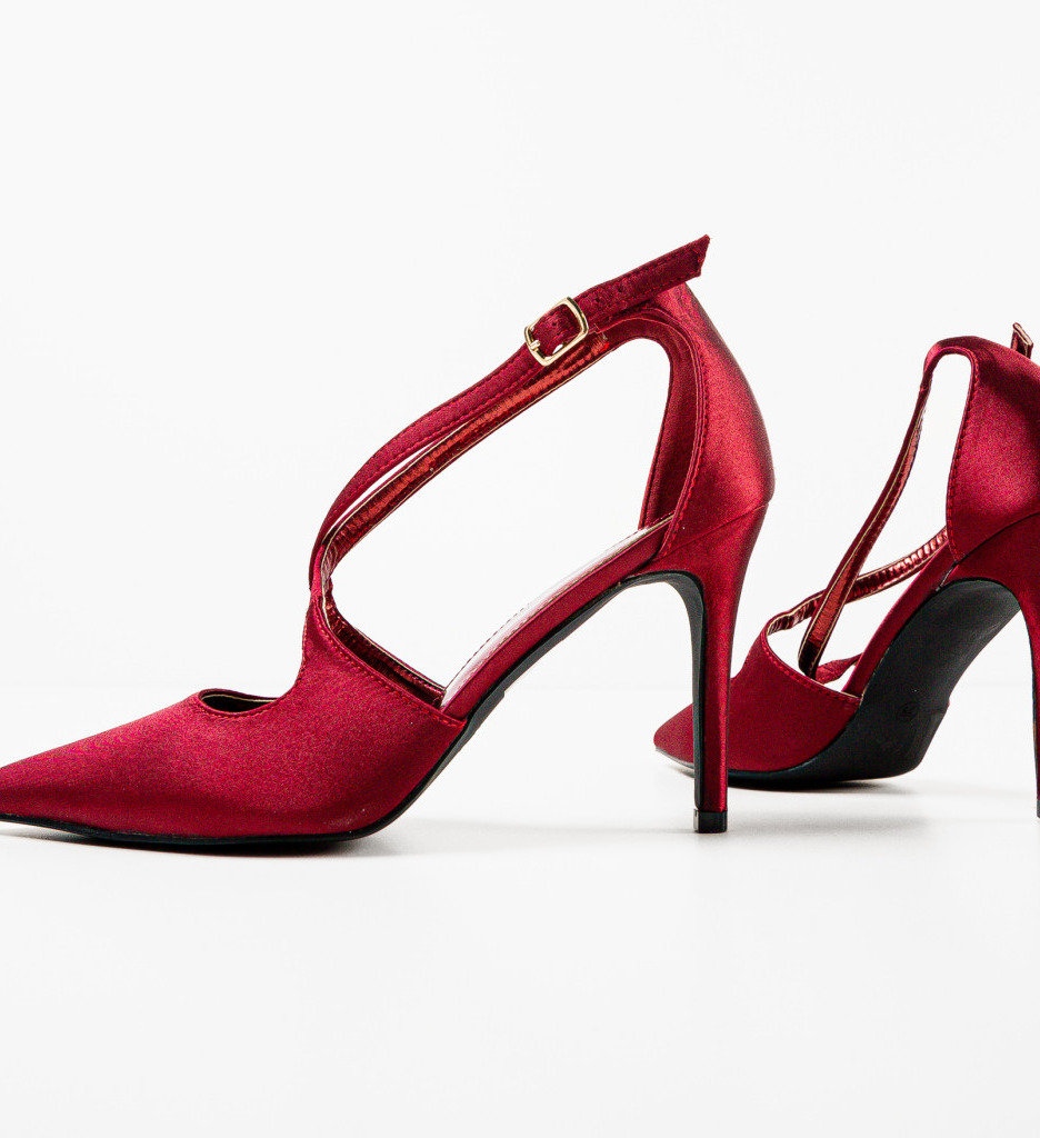 Pantofi cu toc Allow Grena | Eleganță Asigurată - imagine 5
