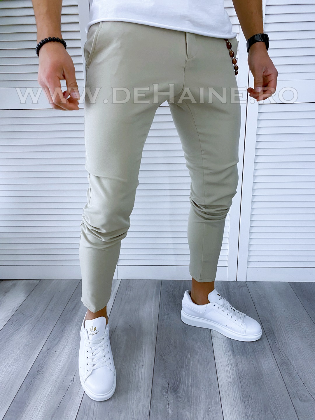 Pantaloni Casual Barbati Confort 100% Bumbac