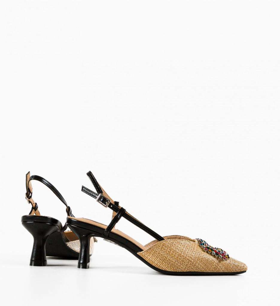 Pantofi Rafiana Bej | Eleganță și Stil - imagine 8