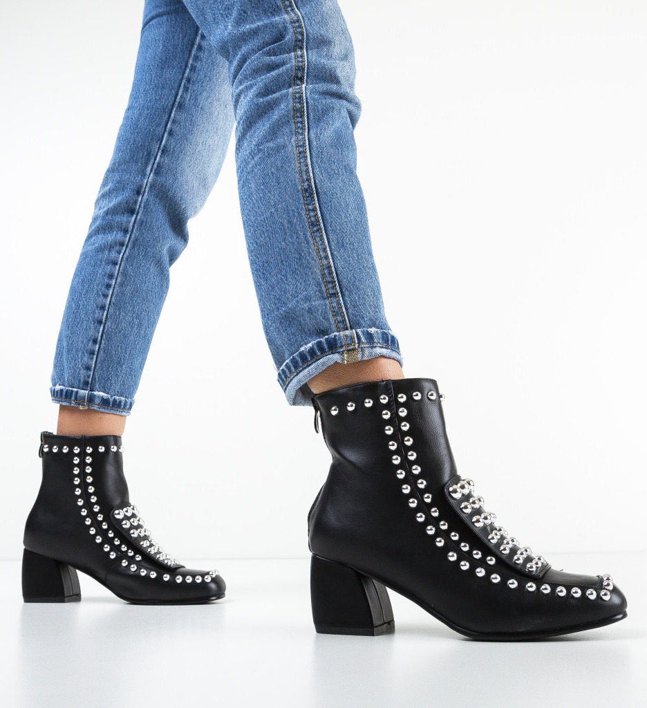 Botine Mcclain Negre - Comode și Moderne