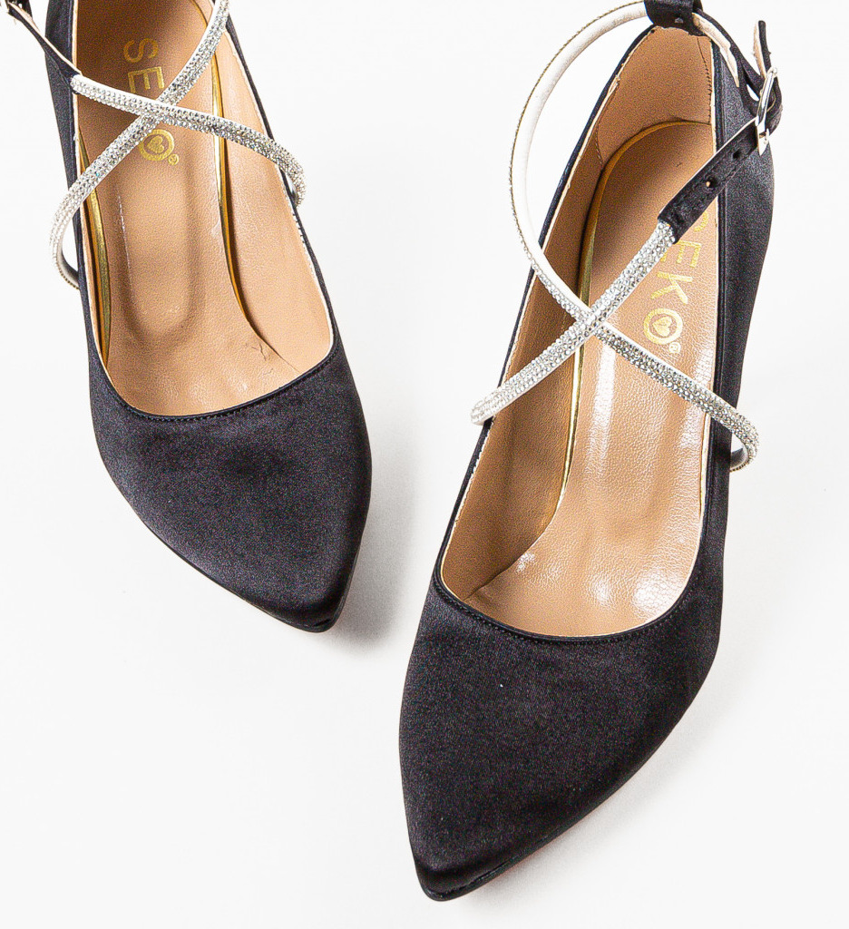 Pantofi Dama Cynep Negri | Eleganță și Stil - imagine 4