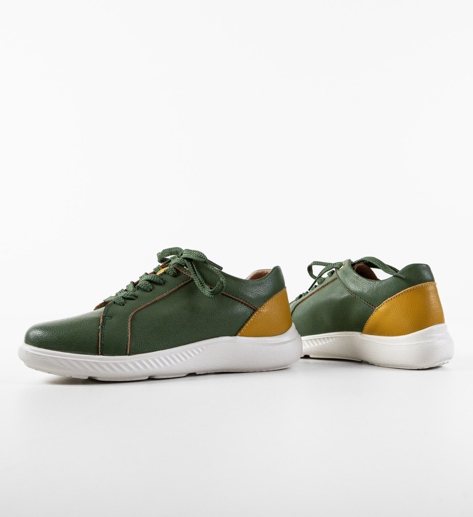Pantofi Casual Rena Verzi | Confort & Stil Modern - imagine 6