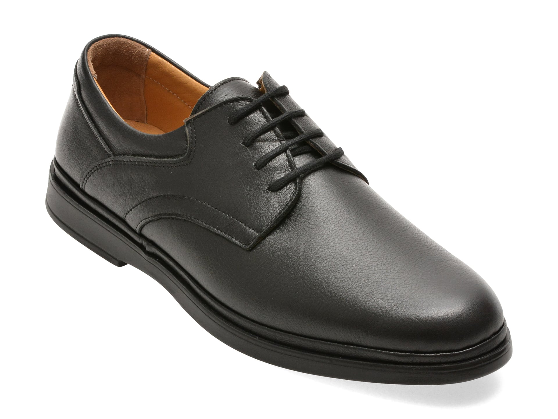 Pantofi BITE THE BULLET Negri Piele Naturală