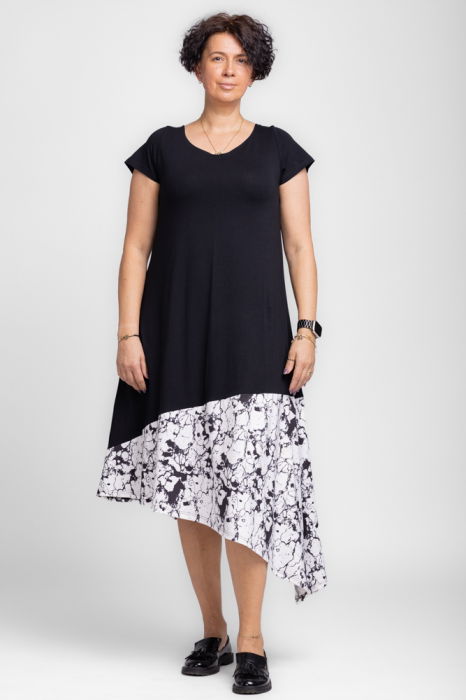 Rochie Pierino A-line Marmorată - Eleganță și Confort