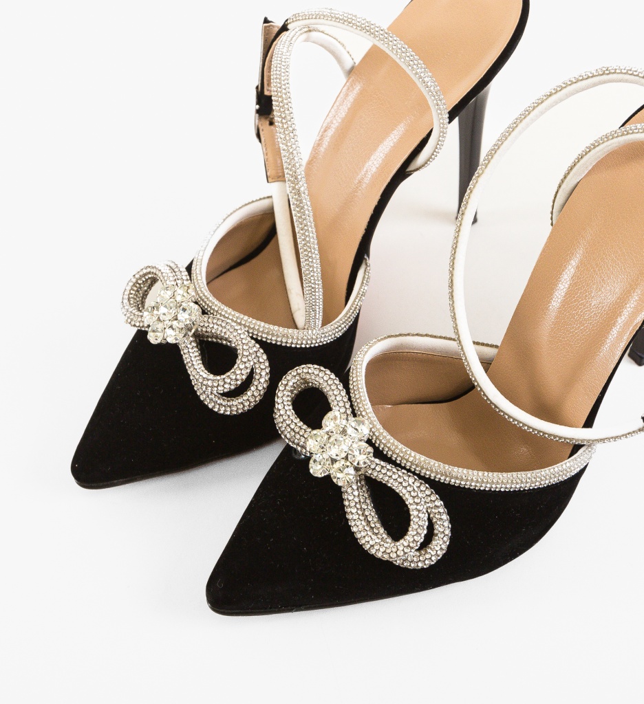 Pantofi Toc Konect Negri | Stil și Eleganță - imagine 5