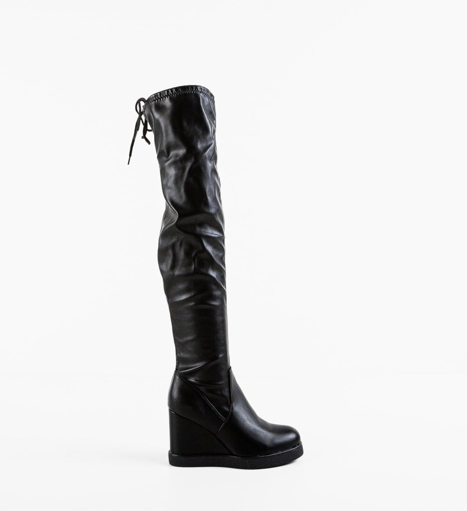 Cizme Dama Aguir Negre 2 - Elegante și Confortabile - imagine 4