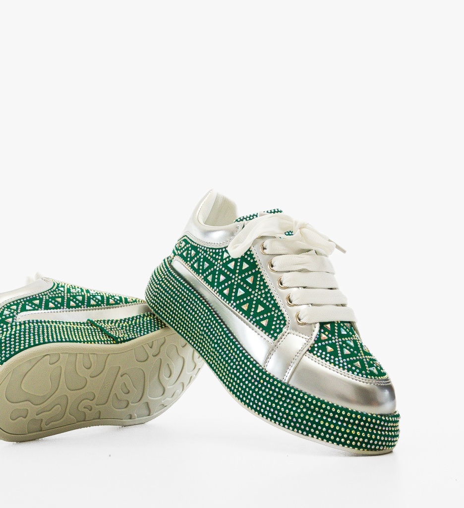 Sneakers Dama Trente Verzi | Confort Sport - imagine 3