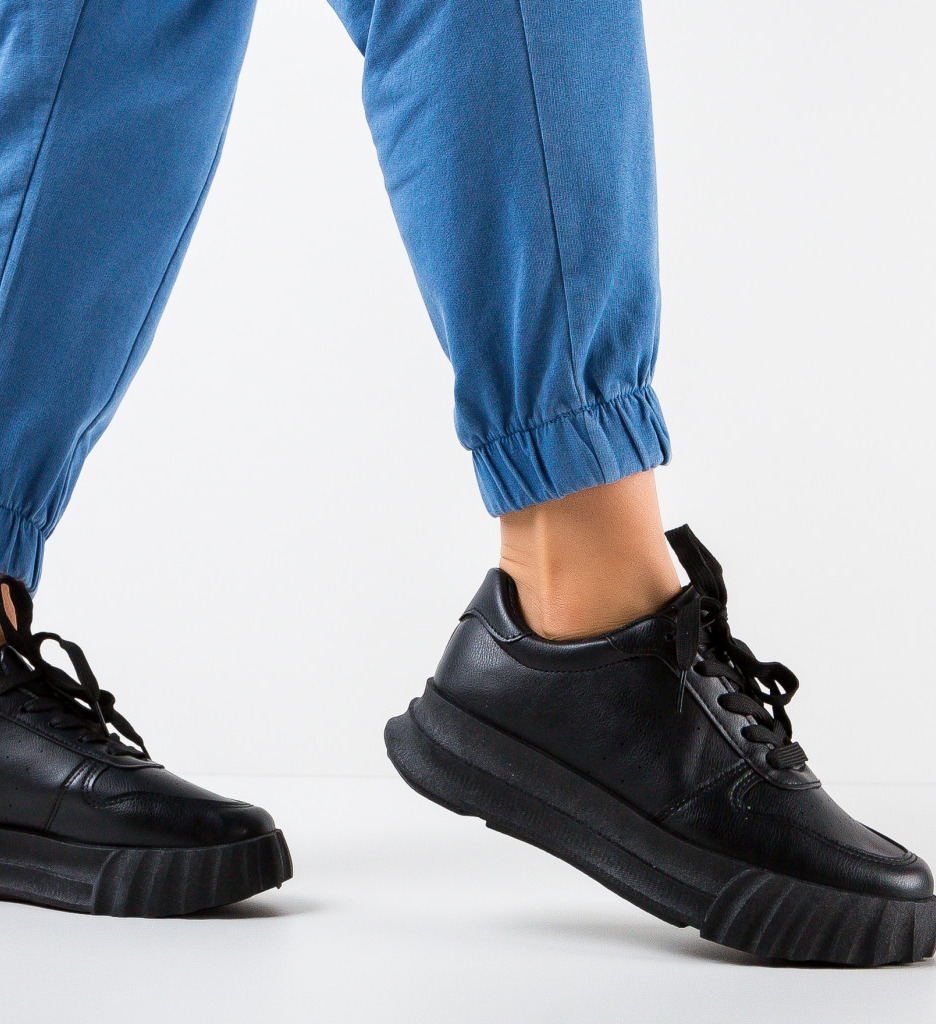 Sneakers Preston Negri | Stil și Confort Urban - imagine 3