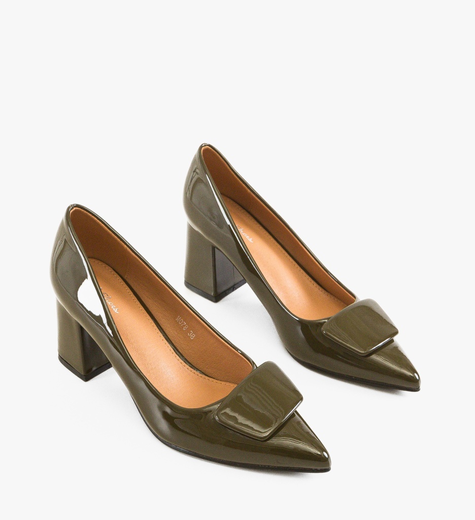 Pantofi dama Roanda Verdi cu toc elegant - imagine 5