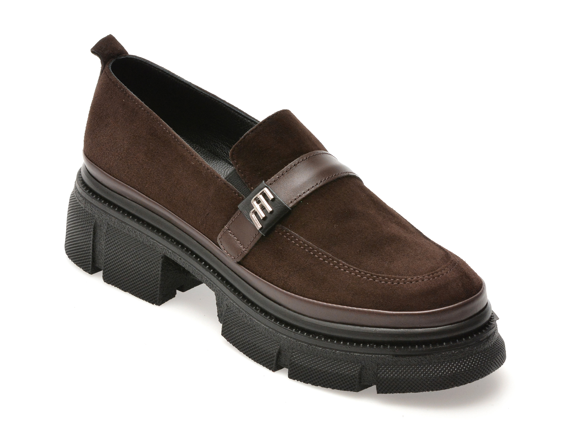 Mocasini Dama Gryxx Maro, Piele Întoarsă