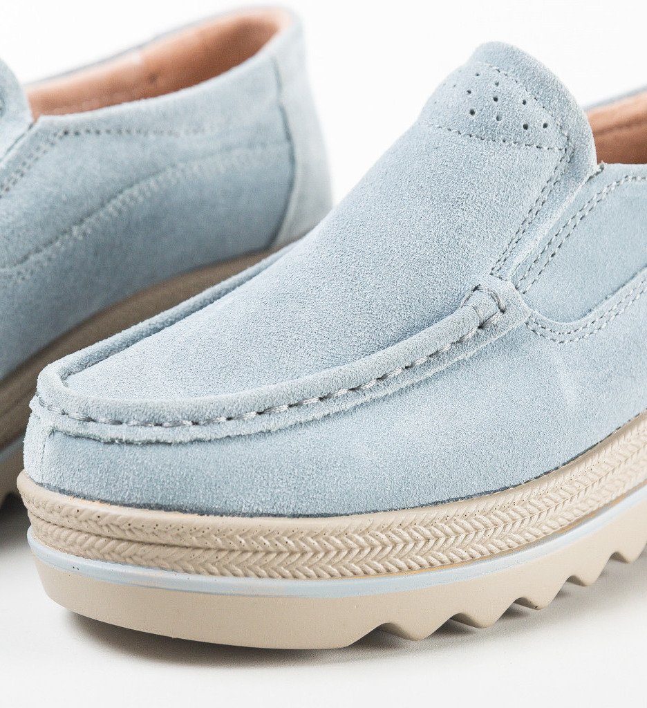 Pantofi Casual Smirno Albastri - Confort și Stil - imagine 8