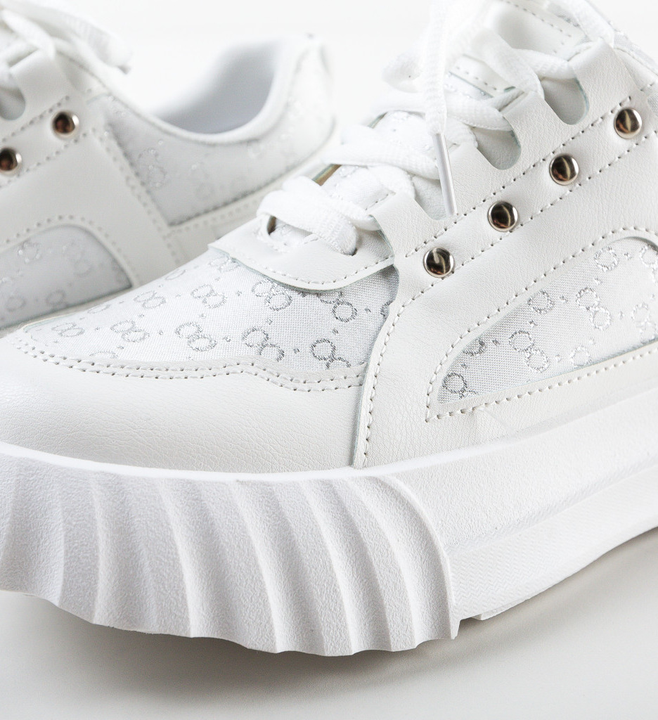 Sneakers Dama Aditya Albi 2 - Confort și Stil - imagine 7
