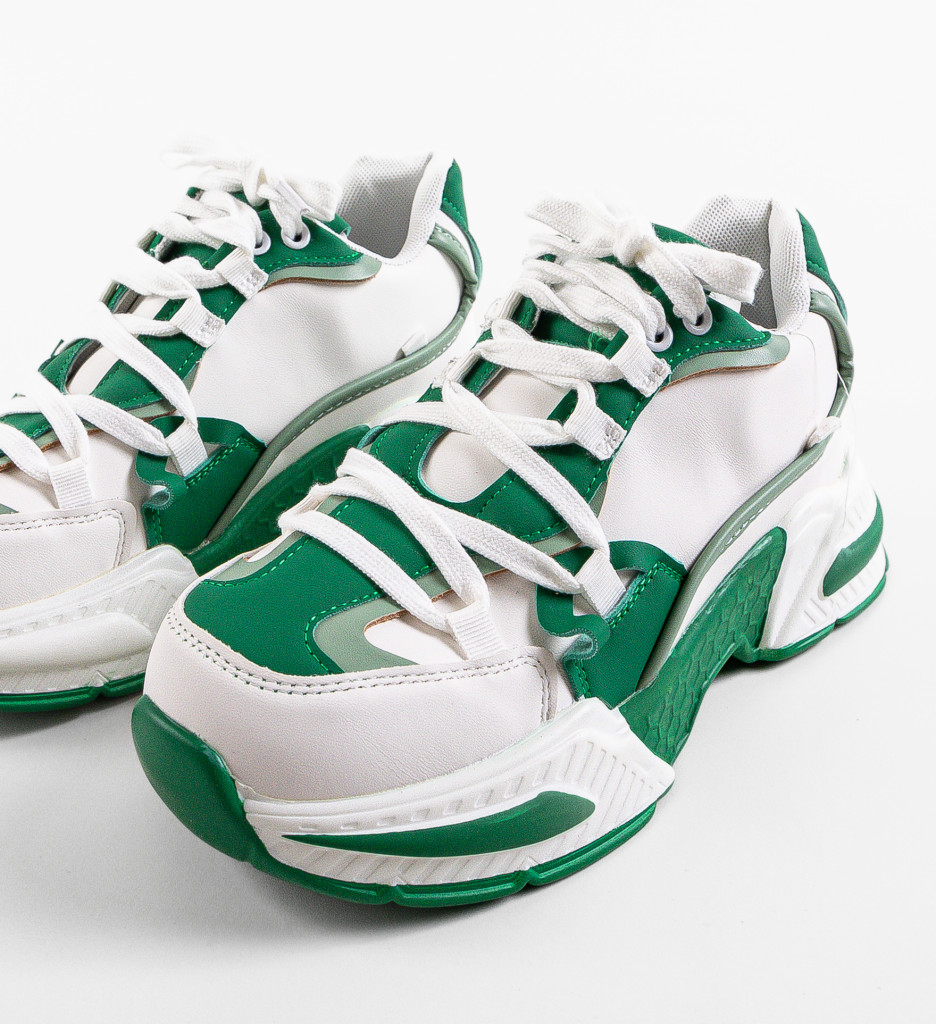 Sneakers Dama Verzi Samir - Confort și Stil Urban - imagine 6