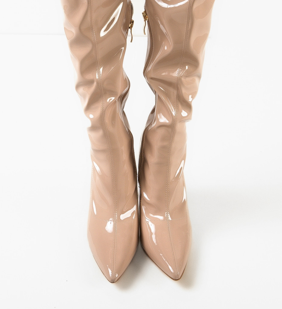 Cizme Dama Estes Bej | Stil Urban Versatil - imagine 5