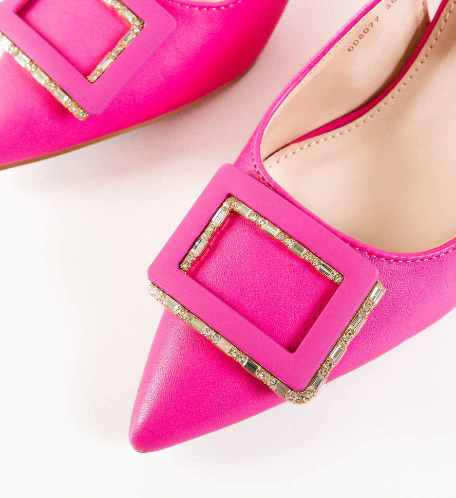 Pantofi Gentalya Fuchsia | Eleganță și Stil - imagine 9