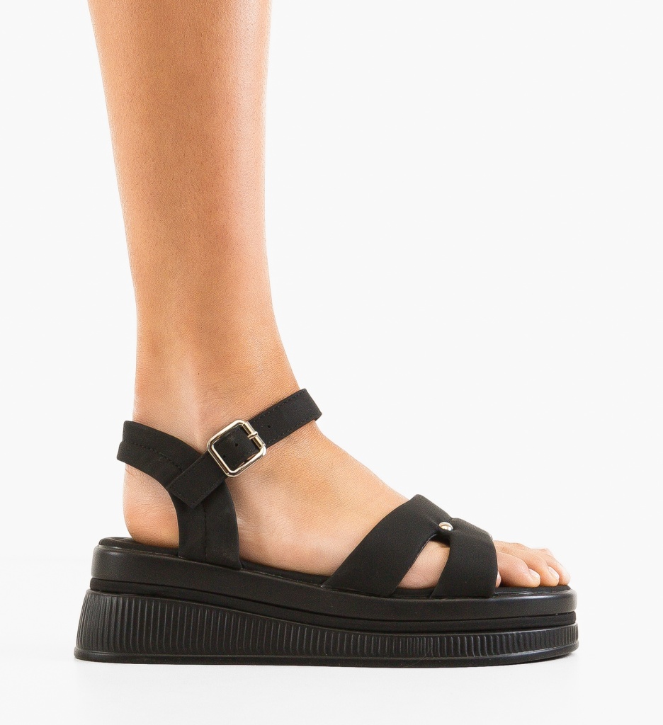 Sandale Dama Ungrelya Negre | Eleganță și Confort - imagine 6
