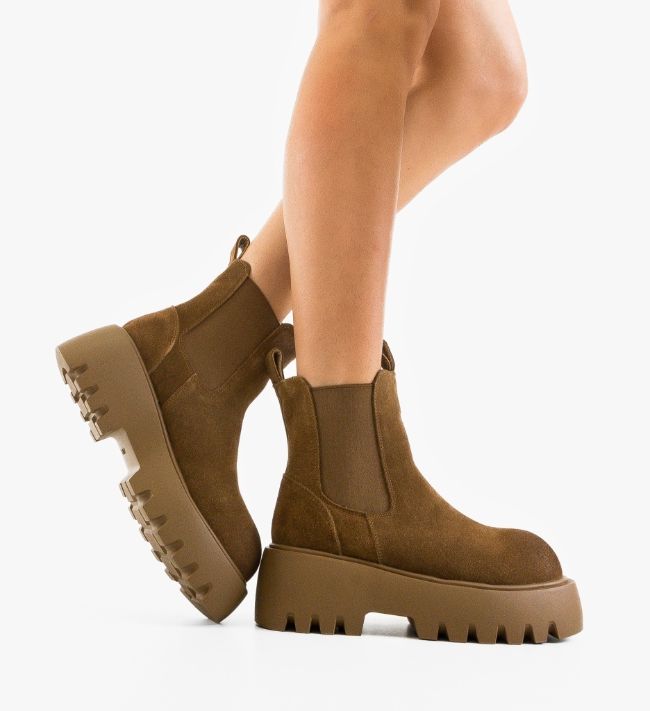 Ghete Dama Maymay Khaki - Confort și Stil - imagine 5