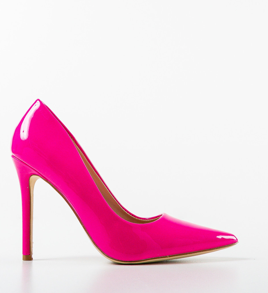 Pantofi Dama Minste Fuchsia Eleganți - imagine 4