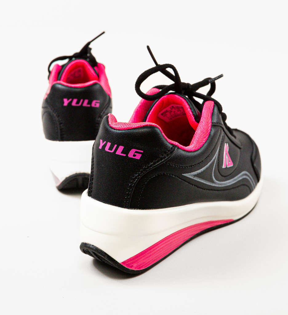 Sneakers Pokaza Negri | Confort și Stil Urban - imagine 5