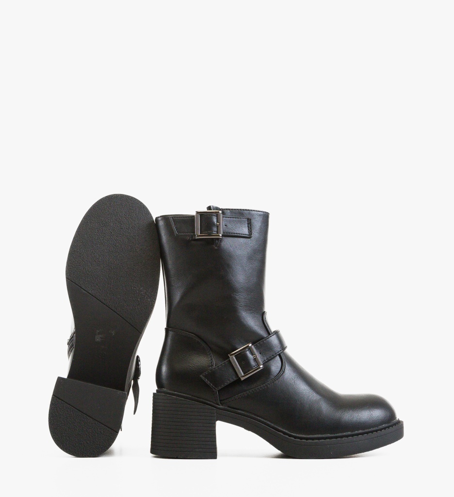 Ghete Dama Amaan Negre | Eleganță și Confort - imagine 3