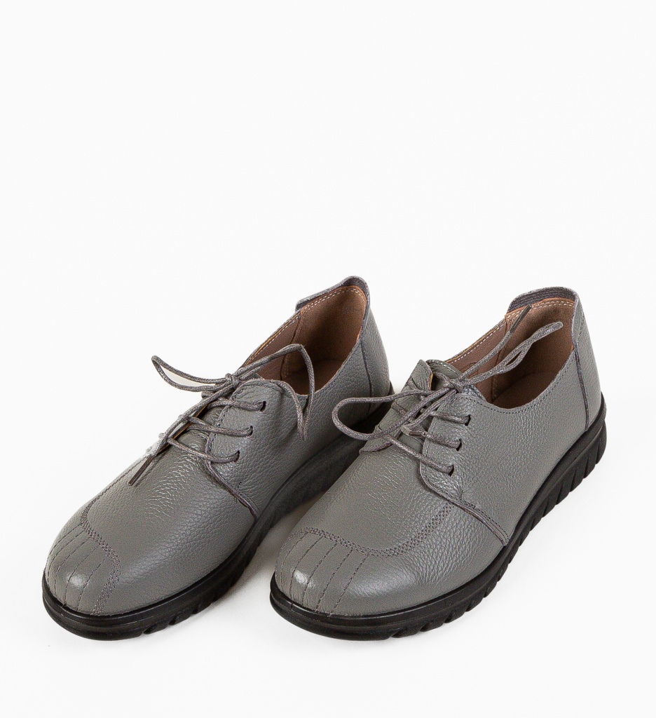 Pantofi Casual Leonates Gri | Stil și Confort - imagine 7