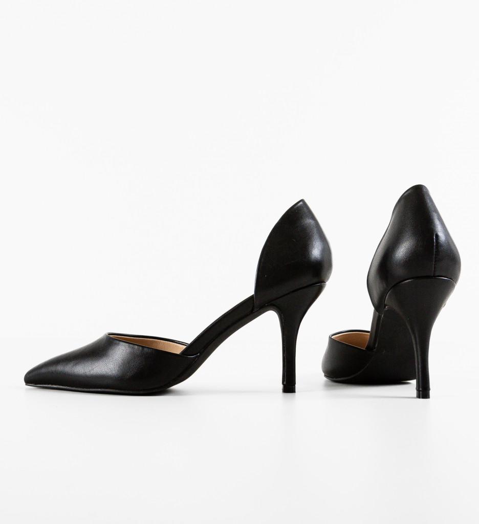 Pantofi Neshan Negri - Eleganță și Stil - imagine 7