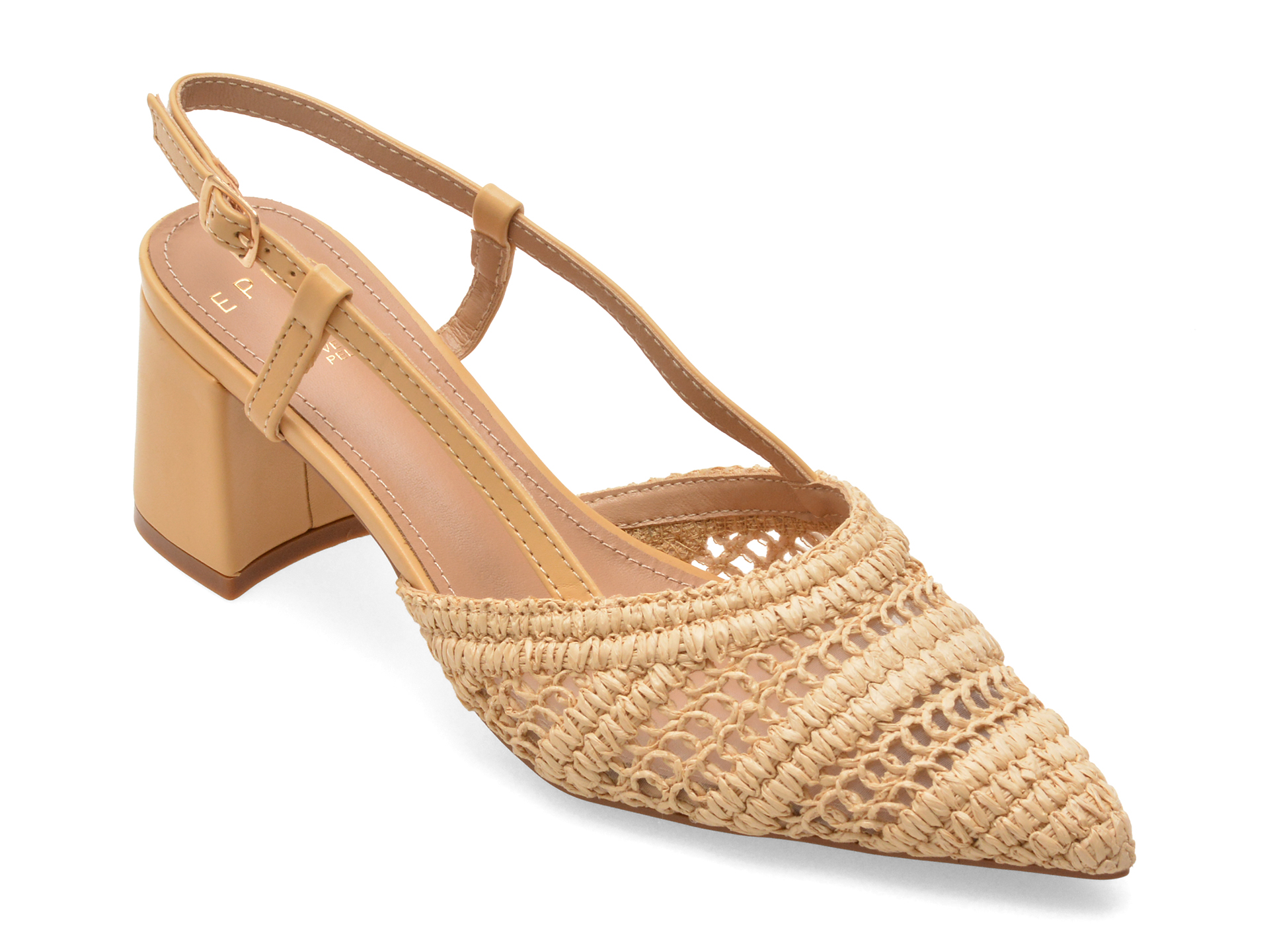 Pantofi Epica 9162 Bej Eleganți Confort