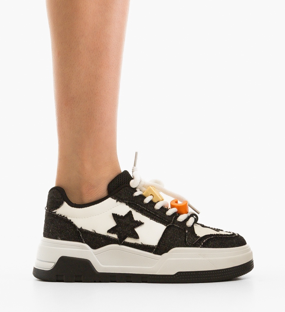 Sneakers Rilas Negri Dama - Confort și Stil - imagine 3