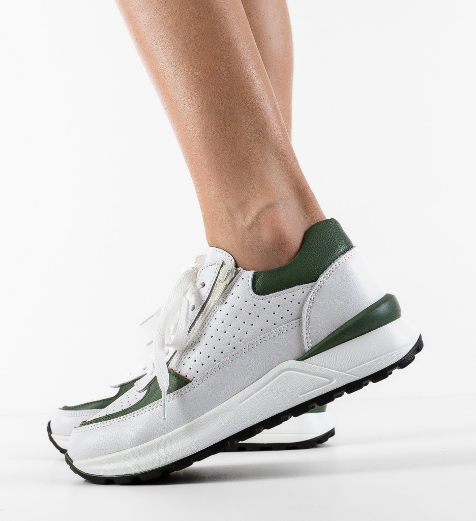 Sneakers Dama Muskk Verzi | Confort și Stil