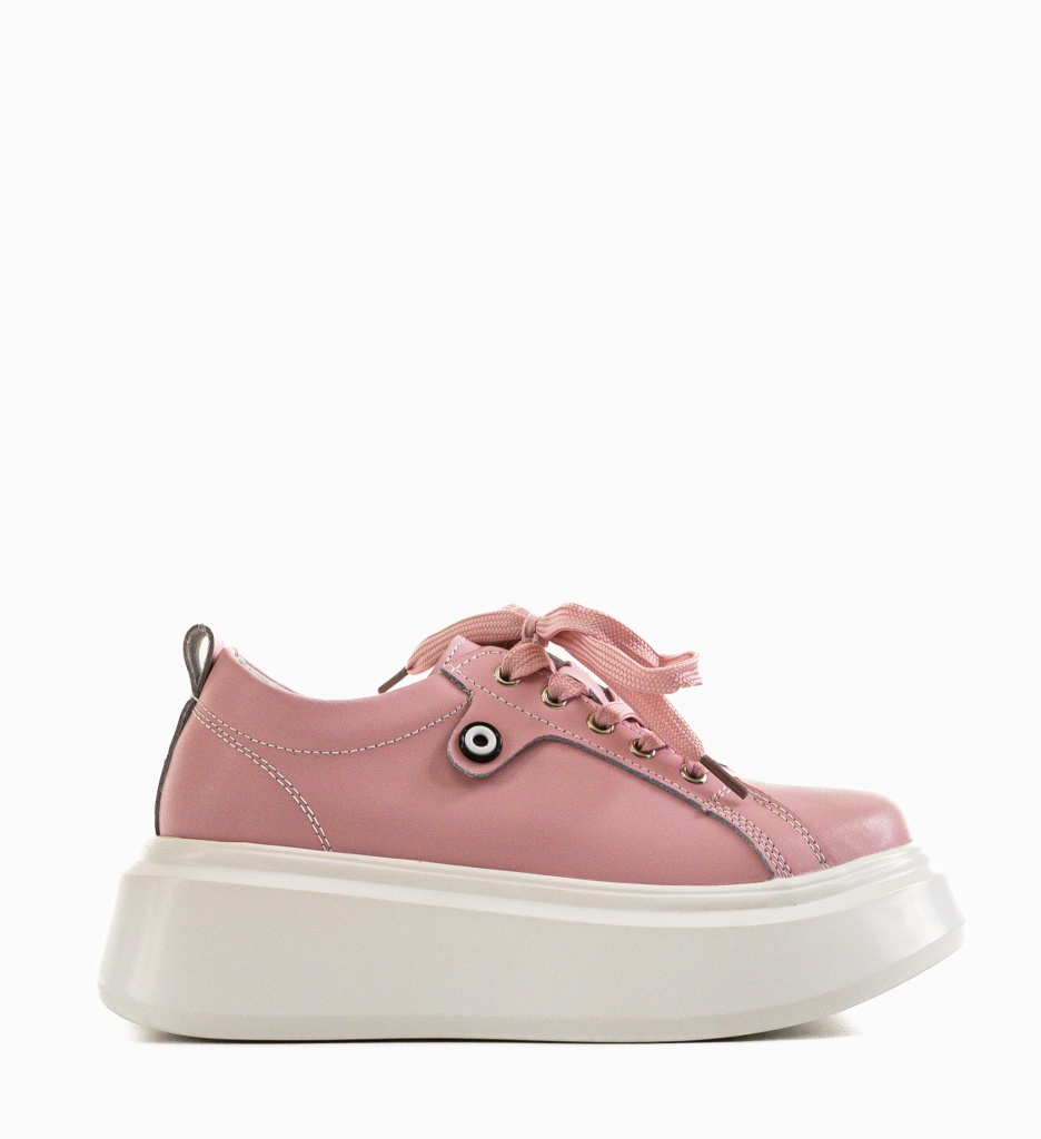 Pantofi Casual Nuandre Roz - Confort și Stil - imagine 6