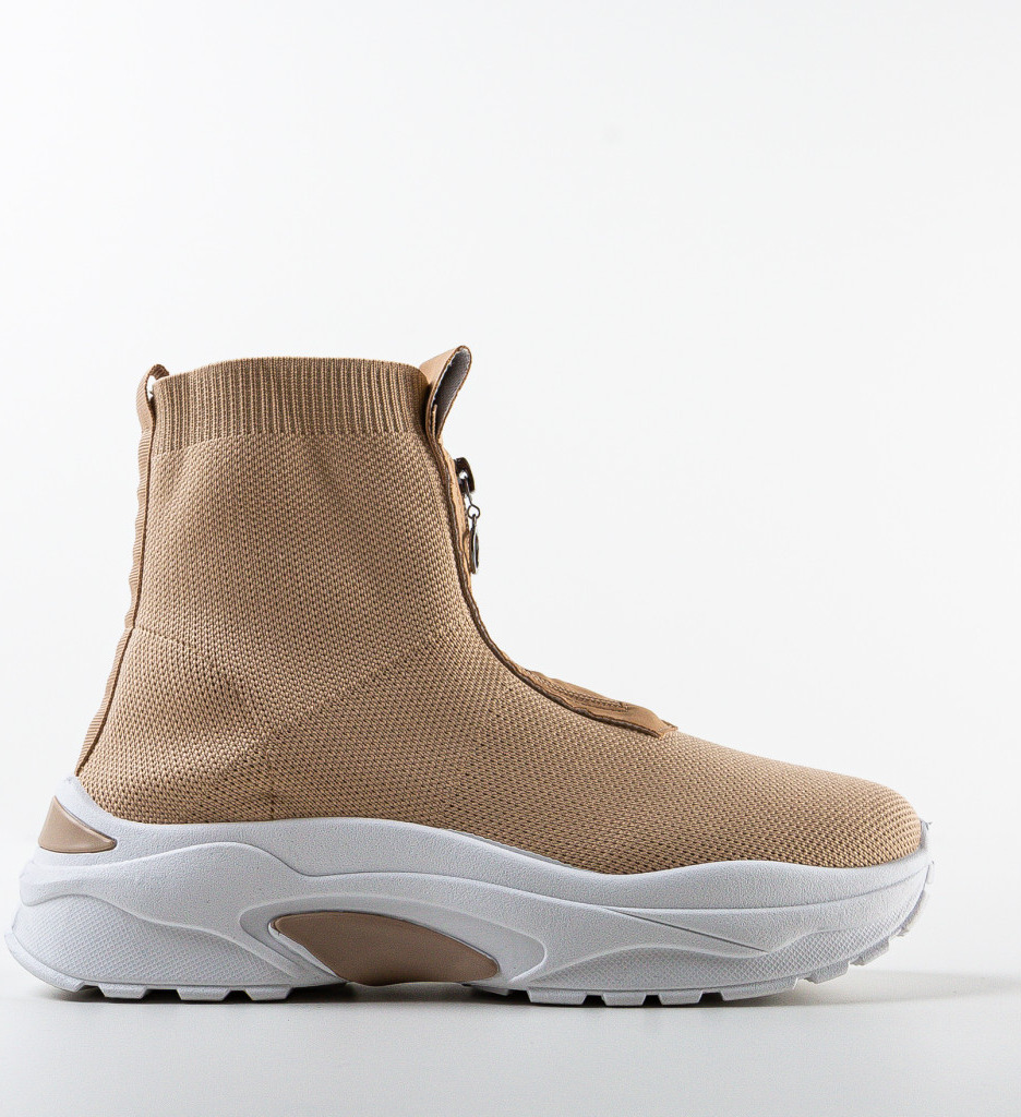 Sneakers Eshan Khaki - Confort si Stil Sport - imagine 5