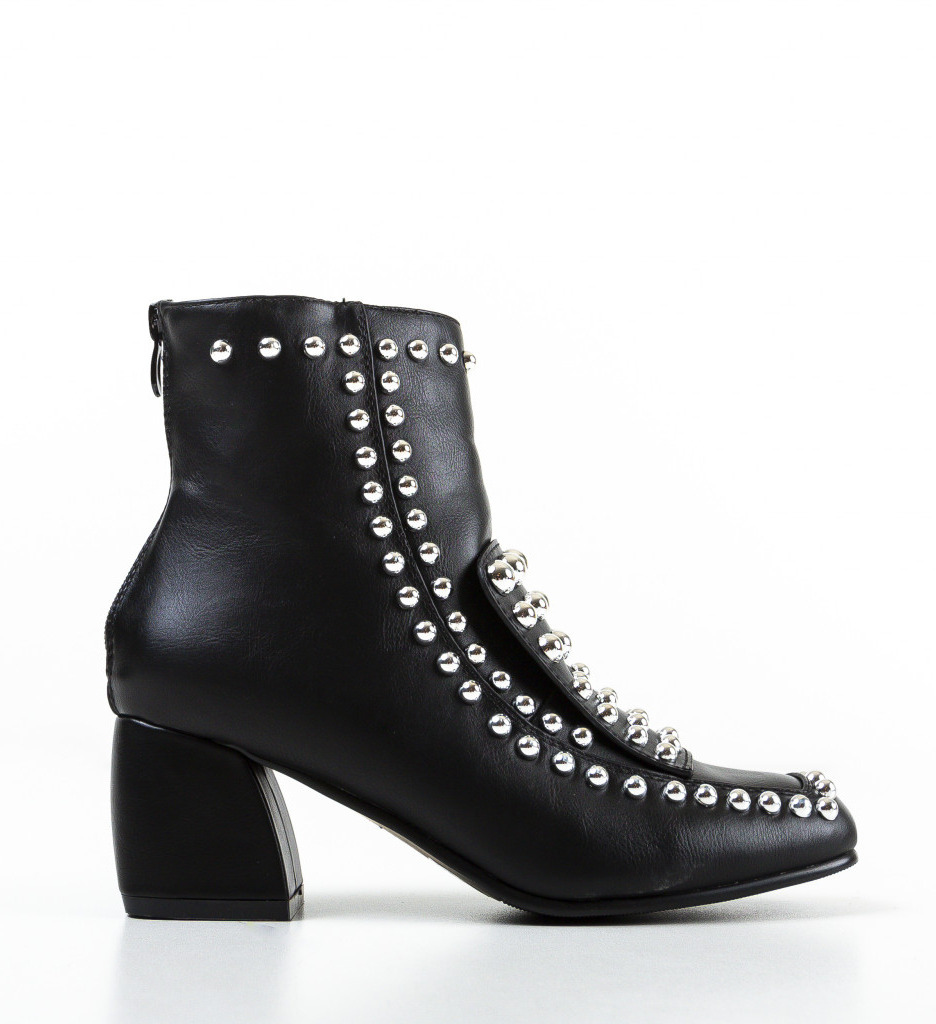 Botine Mcclain Negre - Comode și Moderne - imagine 5