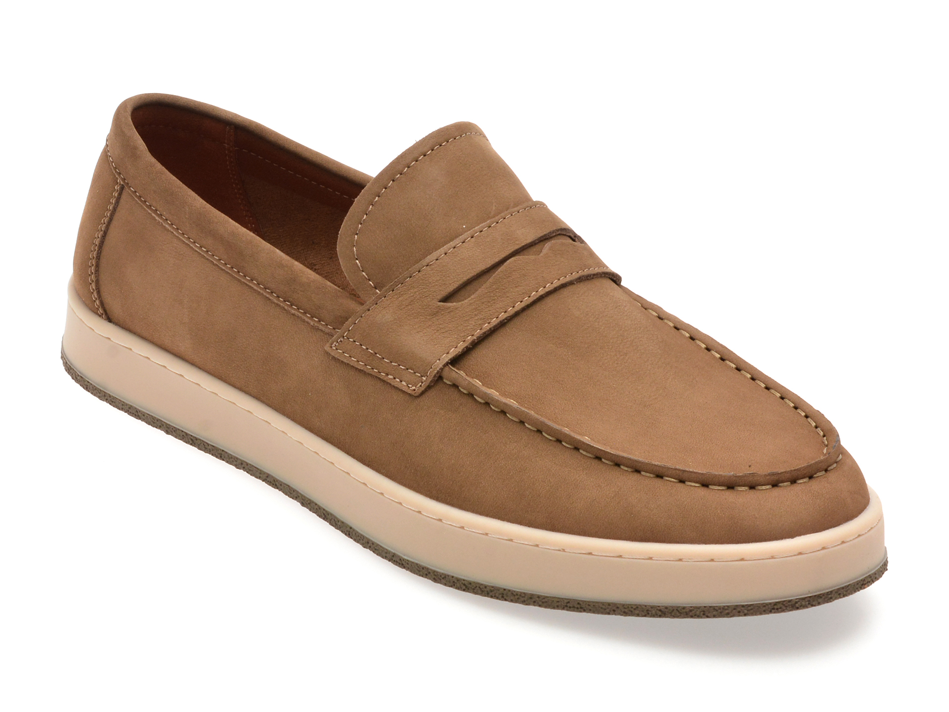 Mocasini Otter Maro Nabuc - Eleganță și Confort