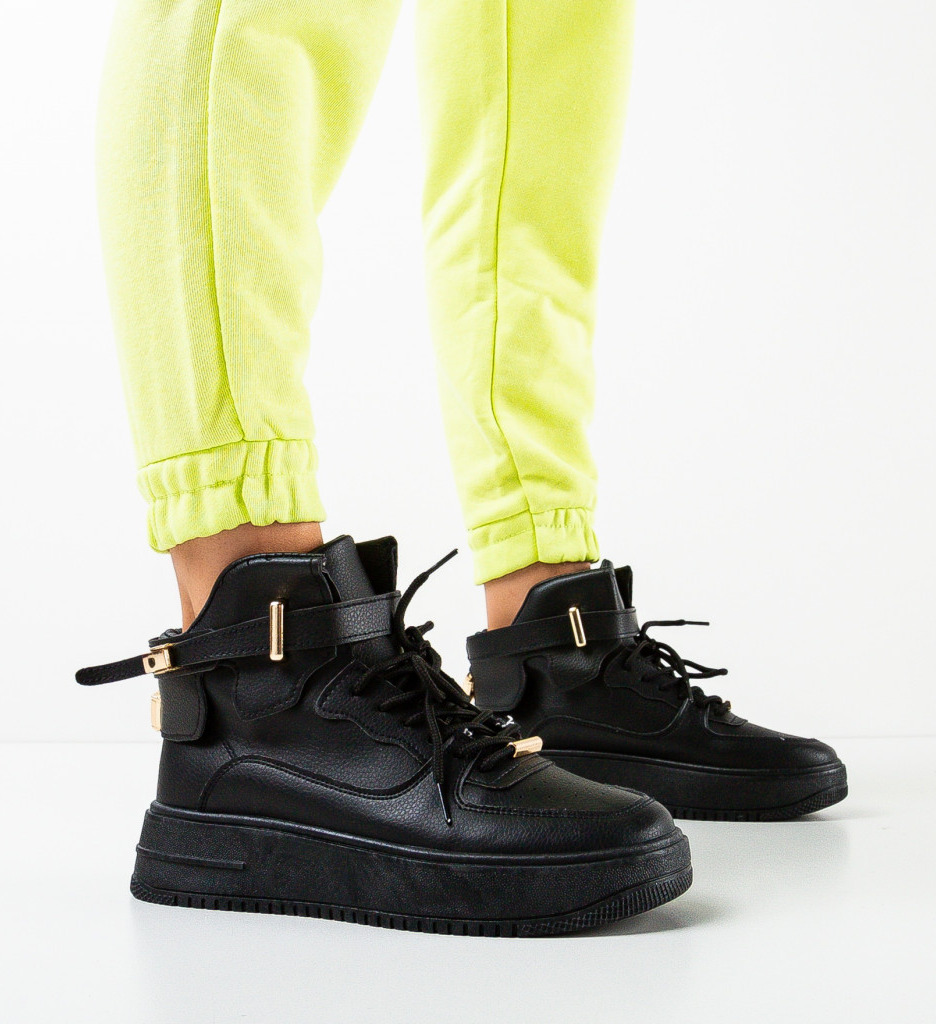 Sneakers Dama Impex Negri | Confort și Stil - imagine 2