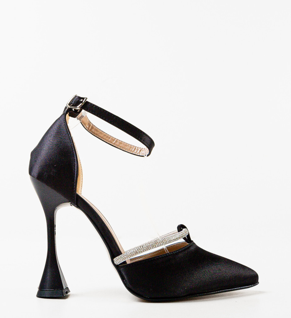 Pantofi Dama Chapman Negri - Eleganță și Stil - imagine 5