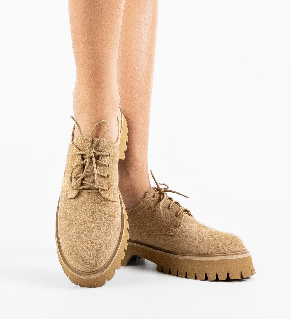 Pantofi Dama Maisie Camel | Confort Zilnic - imagine 3