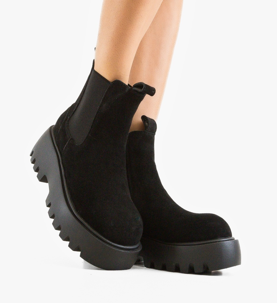 Ghete Maymay Negre Elegante | Confort Zilnic - imagine 5