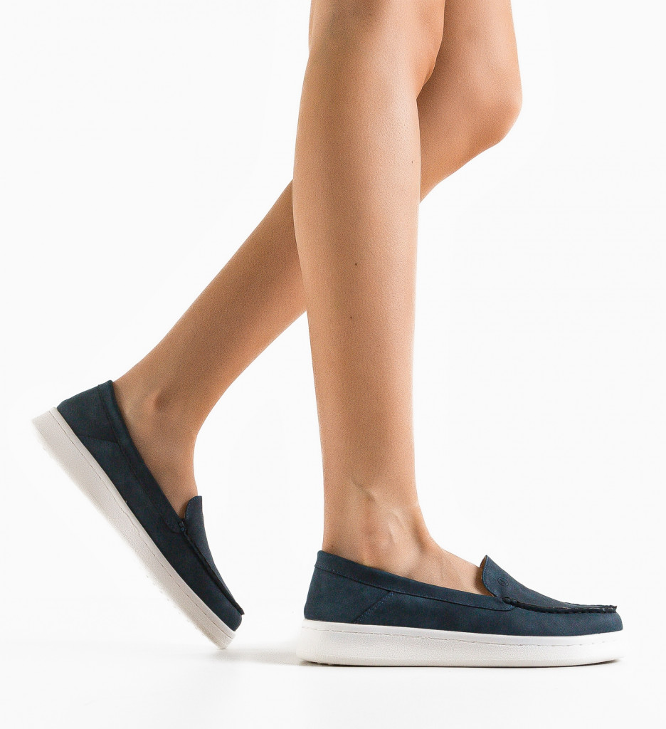 Pantofi Casual Benn Bleumarin | Confort & Stil