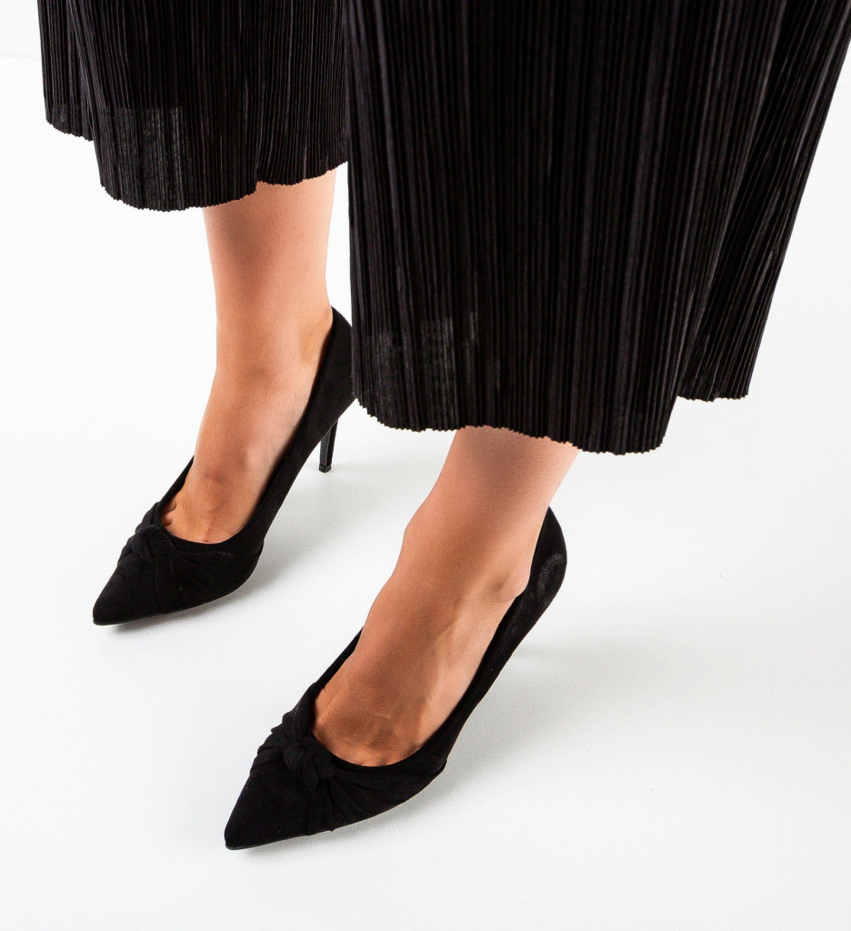 Pantofi Hartley Negri - Eleganță și Stil - imagine 2